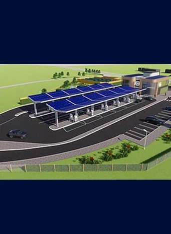 Solar – Batarya Destekli Elektrikli Araç Şarj İstasyonu/Tesis