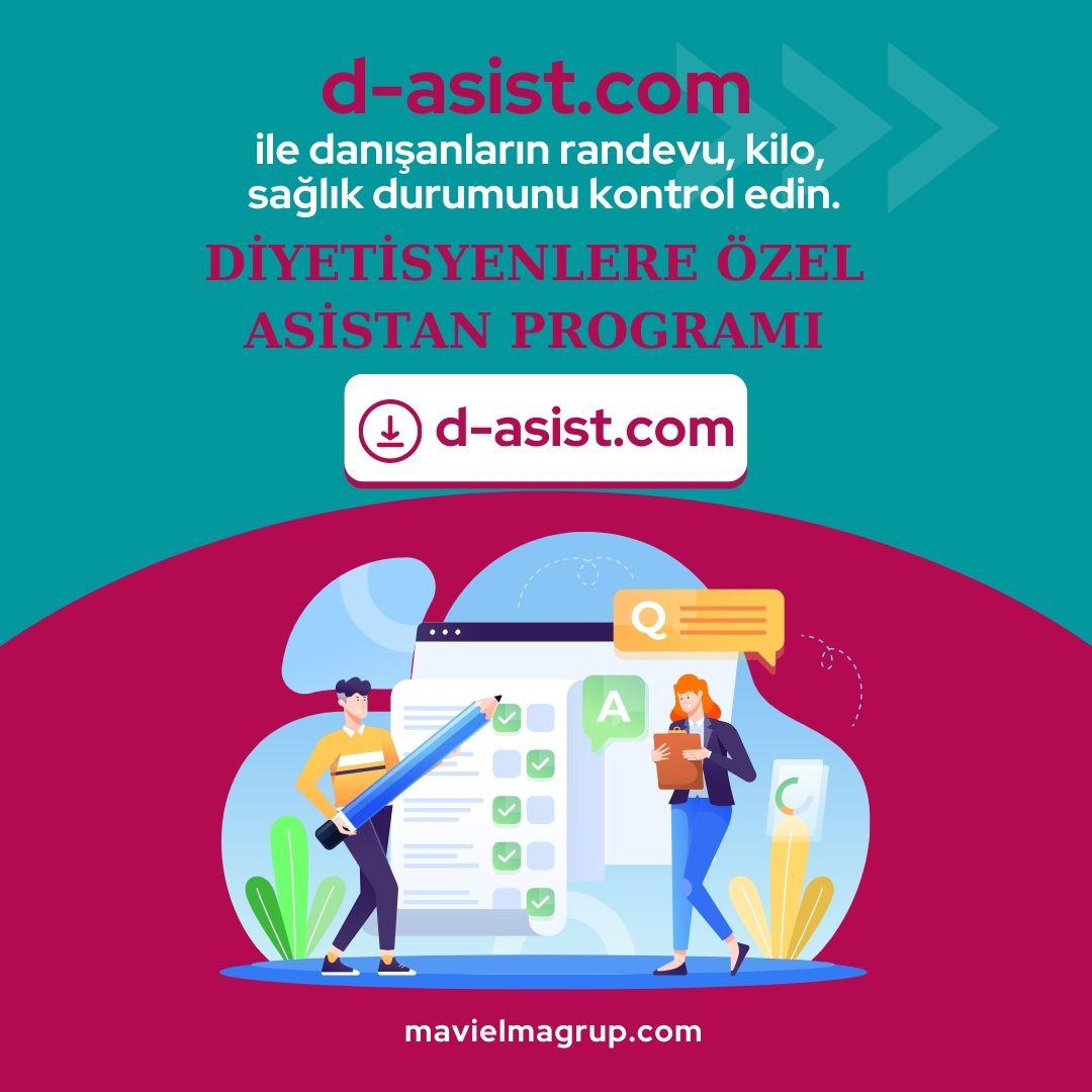 D-asist Danışan Takip Aylık Paket